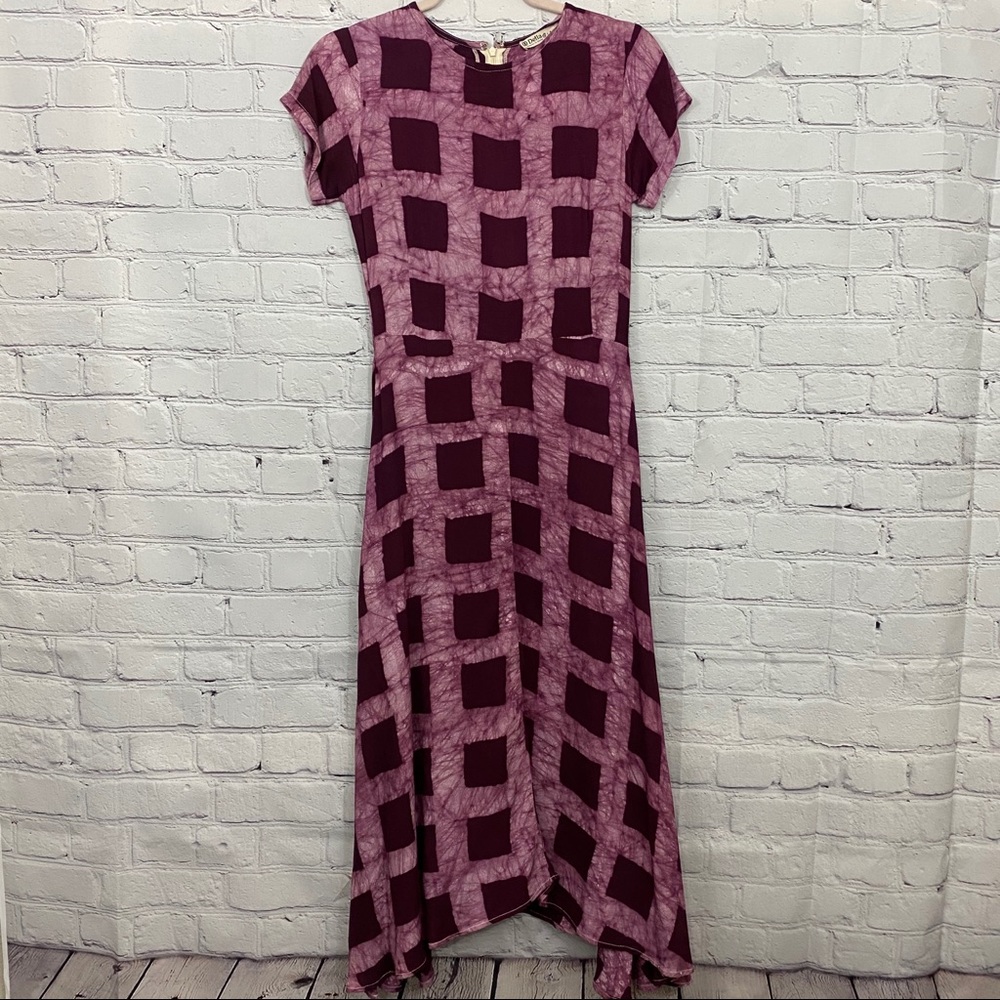 Della Vintage Fit & Flare western prairie dress